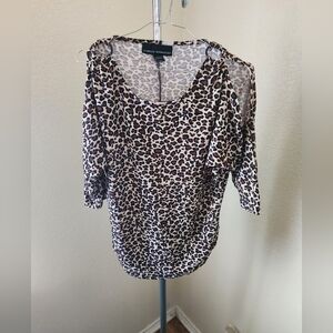 Isabella Rodriguez Short Sleeve  Top Cold Shoulder